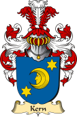 v.23 Coat of Family Arms from Germany for Kern