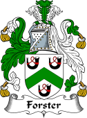 English Coat of Arms for Forster or Foster