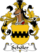 German Wappen Coat of Arms for Schöler