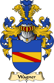 English Coat of Arms (v.23) for the family Wagner