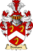 Scottish Family Coat of Arms (v.23) for Denham