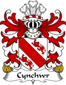 Welsh Coat of Arms for Cynchwr (lord, of Ireland)