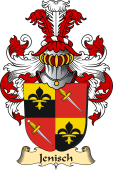 v.23 Coat of Family Arms from Germany for Jenisch