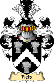 English Coat of Arms (v.23) for the family Field