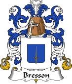 Coat of Arms from France for Bresson