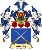 French Family Coat of Arms (v.25) Guerry