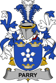 Irish Coat of Arms for Parry