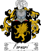 Araldica Italiana Coat of arms used by the Italian family Fornari