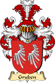 v.23 Coat of Family Arms from Germany for Gruben