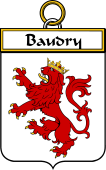 French Coat of Arms Badge for Baudry