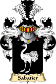 French Family Coat of Arms (v.23) for Sabatier