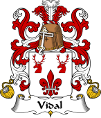 Coat of Arms from France for Vidal
