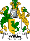 English Coat of Arms for Wilkins