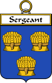 French Coat of Arms Badge for Sergeant