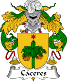 Portuguese Coat of Arms for Cáceres