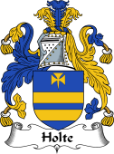Irish Coat of Arms for Holte or Holt