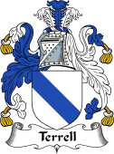 English Coat of Arms for Terrell