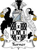 English Coat of Arms for Turner
