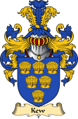English Coat of Arms (v.23) for the family Kew