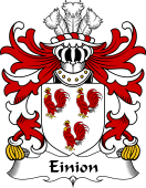 Welsh Coat of Arms for Einion (SAIS -AP RHYS AP HYWEL)