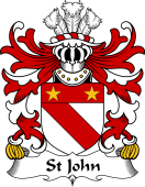 Welsh Coat of Arms for St John (of Fon-mon, Glamorgan)