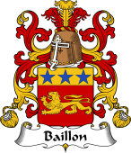 Coat of Arms from France for Baillon