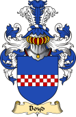 Scottish Family Coat of Arms (v.23) for Boyd