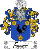 Araldica Italiana Italian Coat of Arms for Tomasini