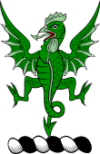 Family crest from Ireland for Finn or Maginn