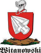 German shield on a mount for Witanowski