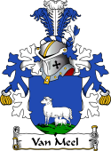 Dutch Coat of Arms for Van Meel