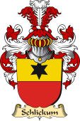 v.23 Coat of Family Arms from Germany for Schlickum