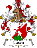 German Wappen Coat of Arms for Luden