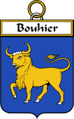 French Coat of Arms Badge for Bouhier