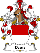 German Wappen Coat of Arms for Deutz