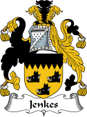 English Coat of Arms for Jenkes
