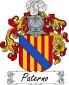 Araldica Italiana Coat of arms used by the Italian family Paterno