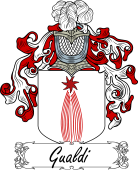 Araldica Italiana Coat of arms used by the Italian family Gualdi