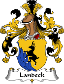 German Wappen Coat of Arms for Landeck