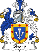 English Coat of Arms for the family Sharp