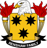 Coat of arms used by the Renshaw family in the United States of America