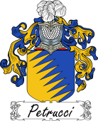 Araldica Italiana Italian Coat of Arms for Petrucci