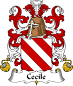 Coat of Arms from France for Cecile