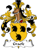 German Wappen Coat of Arms for Graefe
