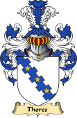 Scottish Family Coat of Arms (v.23) for Thores