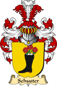 v.23 Coat of Family Arms from Germany for Schuster