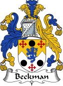 English Coat of Arms for the family Beckman