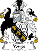 English Coat of Arms for Yonge