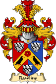 Welsh Family Coat of Arms (v.23) for Rawlins (Bishop of St David’s)