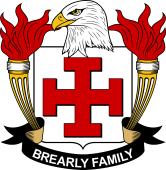 Coat of arms used by the Brearly family in the United States of America